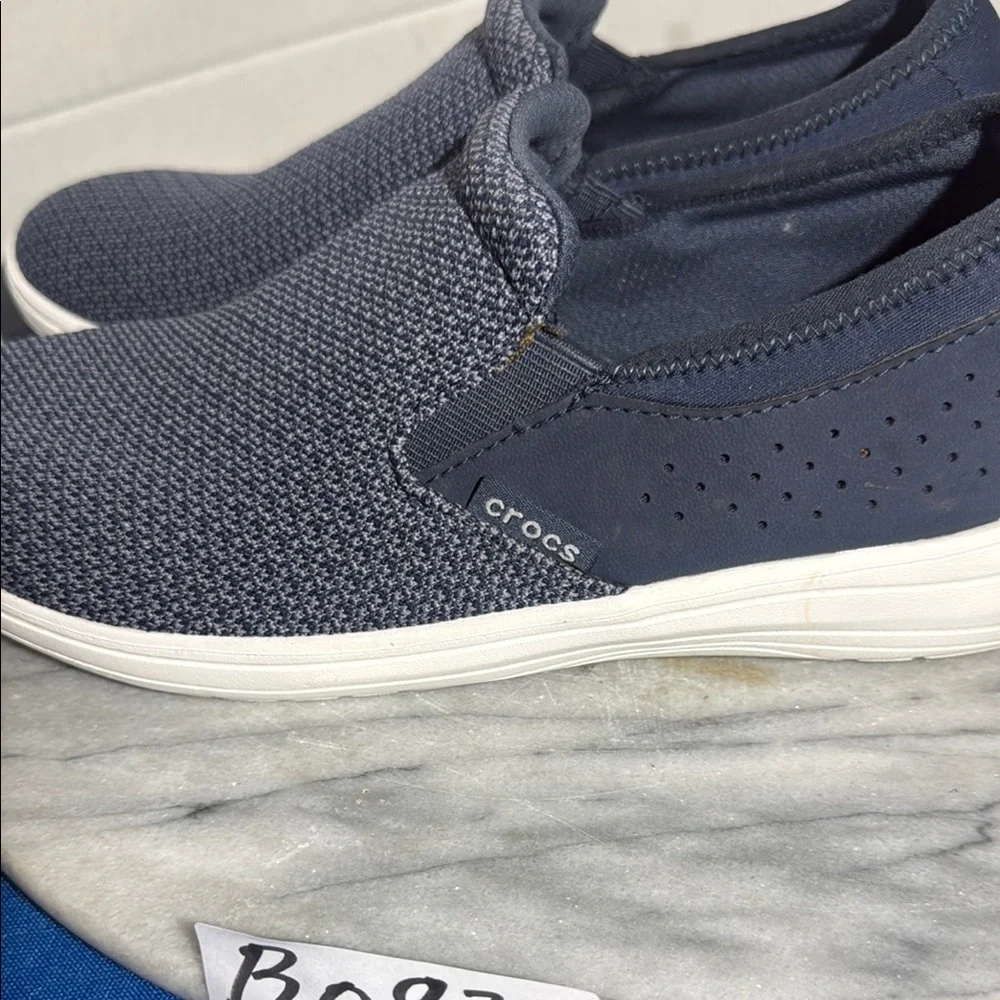 CROCS Women's Blue Slip-On Sneakers